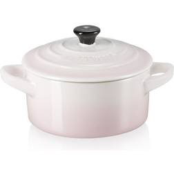 Le Creuset Shell Pink Stoneware Petite Round 0.25 L 10 cm