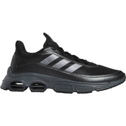 Adidas Quadcube Shoes - Core Black/Signal Coral Male