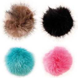 Rico Faux Fur Pompom 10cm