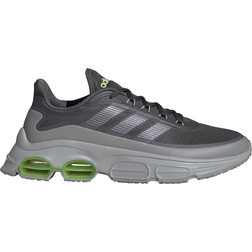 Adidas Quadcube Shoes Grey Six/Signal Green Male