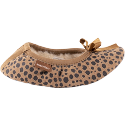 Shepherd Varberg Leopard Ballerina Kengät - Ruskea
