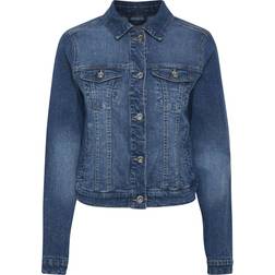 Cream Chaqueta de entretiempo 'Lisa' - azul denim