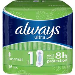 Always Ultra Normal Size 1 16-pak