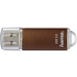 Hama Laeta 256GB 256GB USB 3.0 (3.1 Gen 1) Tipo-A Marrone unità flash USB