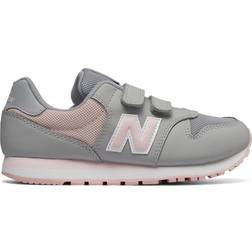New Balance Kid's KV500PGY - Grey/Pink