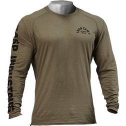 Gasp Throwback Long Sleeve T-shirt Men - Washed Green