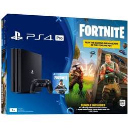 Sony PS4 Pro 1TB Black Console Fortnite