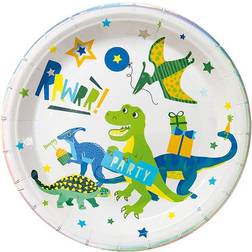 Hisab Joker Plates Dinosaur 8-pack