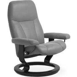 Stressless Consul L Leather Armchair 100cm