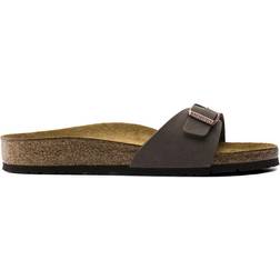 Birkenstock Madrid Birko-Flor Nubuck - Mocha