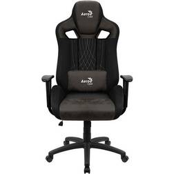 AeroCool EARL AeroSuede Silla para videojuegos universal Negro