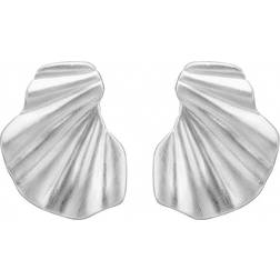 ENAMEL Copenhagen Wave Earrings - Silver