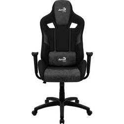 AeroCool COUNT AeroSuede Silla para videojuegos universal Negro