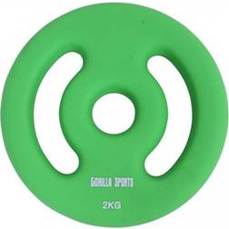 Gorilla Sports Weight Plates Neoprene 2x2kg