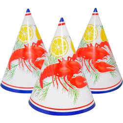 Hisab Joker Masks And Party Hats Crayfish 6-pack