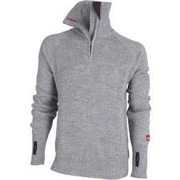 Ulvang Rav Sweater w/zip Unisex - Grey Melange