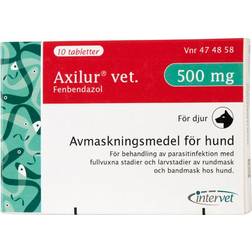 Intervet Axilur Vet 500mg 10 Tablets