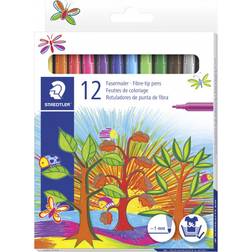 Staedtler Noris Fibre Tip Pen 325 1mm 12-pack