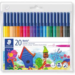 Staedtler Noris Fibre Tip Pen 236 1mm 20-pack