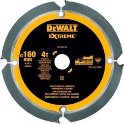 Dewalt Accessoires Cirkelzaagblad PCD laminaat/vezelcement 160x20x4t DT1470-QZ