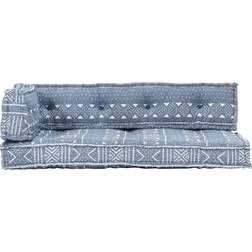vidaXL 287726 Stolsdyna Blå (120x80cm)