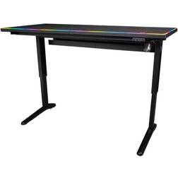 Thermaltake Level 20 BattleStation RGB Gaming Desk - Black