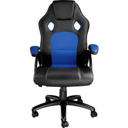 tectake Chaise gamer TYSON noir/bleu