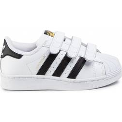 Adidas Kid's Superstar 3 Straps - Cloud White/Core Black/Cloud White