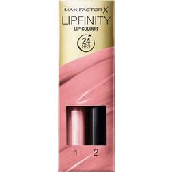 Max Factor Lipfinity Lip Colour pitkäkestoinen huulipuna sisältää balsamia sävy 010 Whisper 4,2 g