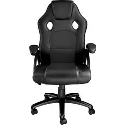 tectake Sedia da ufficio Tyson nero da