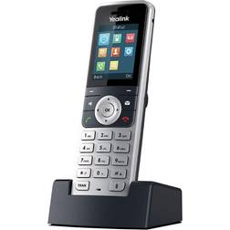 Yealink vers W53h Cornetta Del Telefono Dect Telephone Handset Identificatore Di Chiamata Nero, Argento