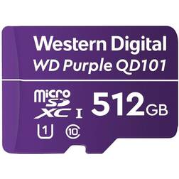 Western Digital Carte microSDXC WD Purple SC QD101 512 Go