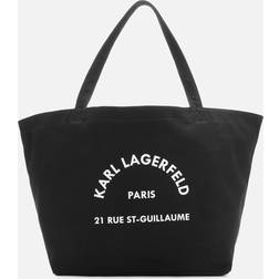 Karl Lagerfeld Cabas Rue St-guillaume, Femme, Noir, Taille: X00