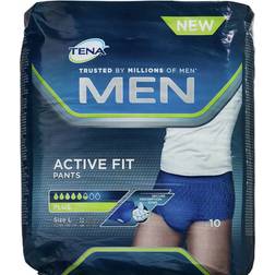 TENA Men Active Fit Pants L 10-pak