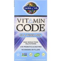 Garden of Life Vitamin Code 50 & Wiser Men 240 pcs