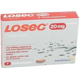 Losec 20mg 7 st Tablett