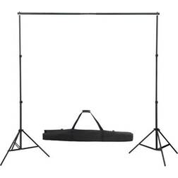 vidaXL Telescopic Background System