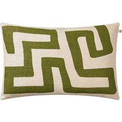 Chhatwal & Jonsson Nagra Cushion Cover Green (60x40cm)