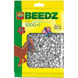 SES Creative Beedz Iron on Beads Grey 1000pcs 00716