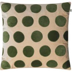 Chhatwal & Jonsson Circle Cushion Cover Cactus Green (50x50cm)