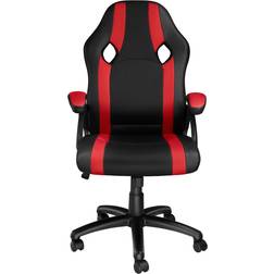 tectake Chaise gamer GOODMAN noir/rouge