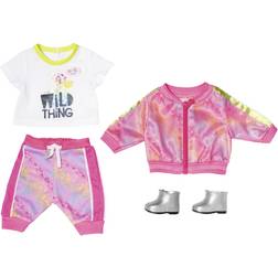 Baby Born Baby Born Deluxe Trendy Pink Set 43cm