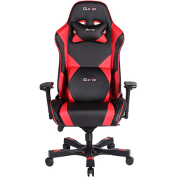 Clutch Chairz Throttle Series Echo Premium Gaming Chair - Black/Red