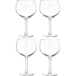 Excellent Houseware Gin Tonic Drinking Glass 65cl 4pcs