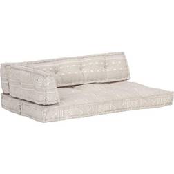 vidaXL 287724 Stolsdyna Brun (120x80cm)