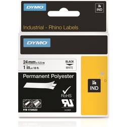 Dymo Rhino Label Black on White