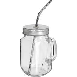 Clas Ohlson Metallsugrör med Muggburk 45cl
