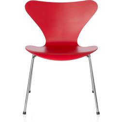 Fritz Hansen Chaise Série 7 Miniature Opium Red - Rouge Figurine 13cm