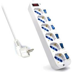 Ewent EW3932-3M 6-way 3m