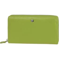 Greenburry Spongy Nappa Leather Ladies Wallet - Seagreen